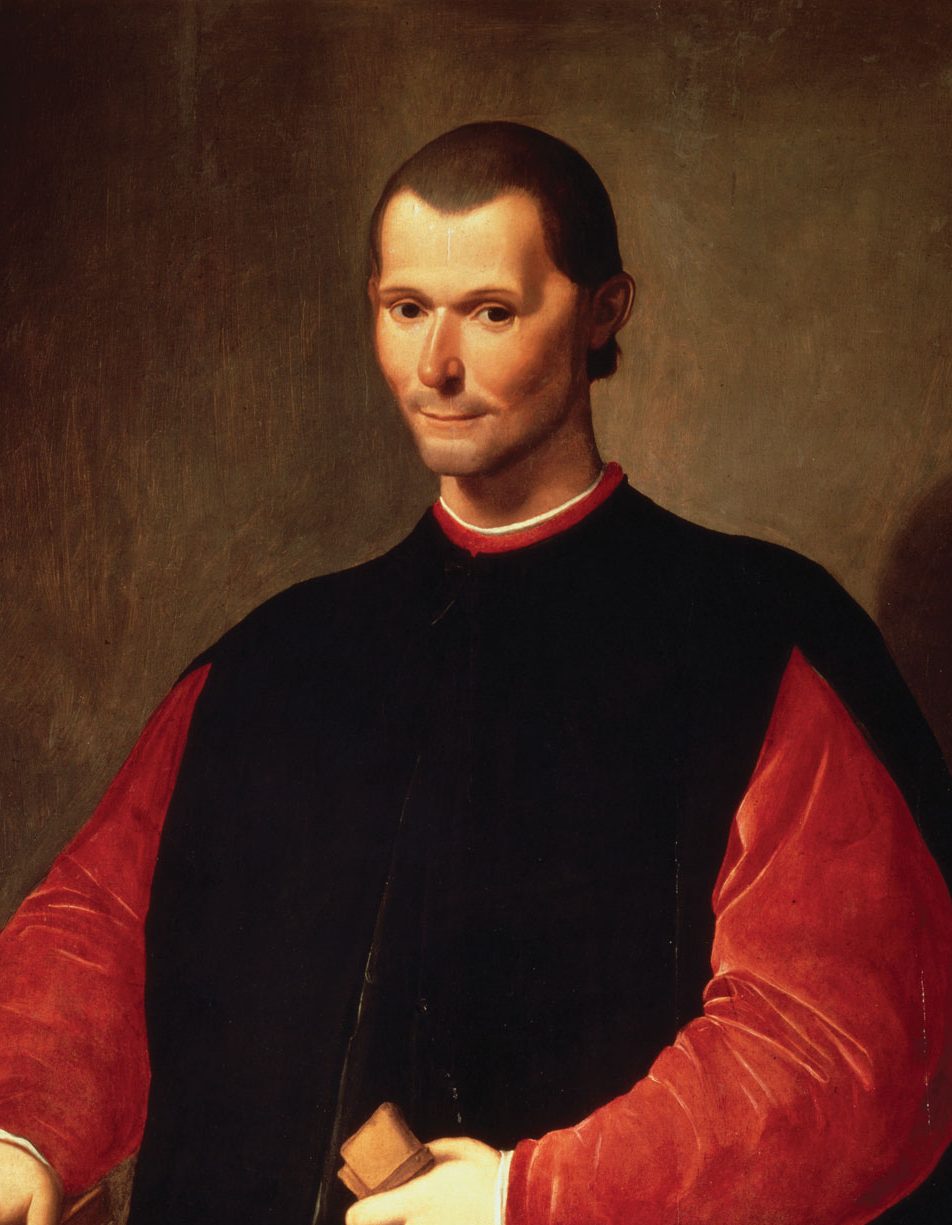 Portret N. Machiavellego autorstwa Santiego di Tito. Domena publiczna.